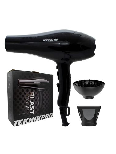 Secador Black Blast 1800 w c/Difusor TEKNIKPRO